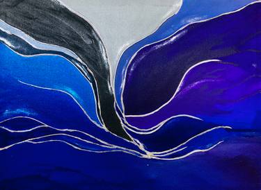 Original Abstract Painting by Nabila Mukhtar