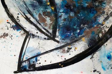 Original Abstract Expressionism Abstract Paintings by Saja Davidsdottir