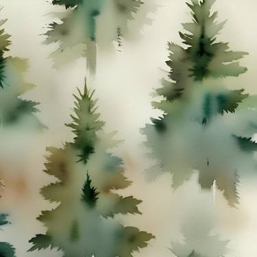 Print of Fine Art Tree Digital by Kateryna Oliinyk