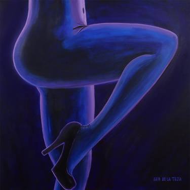 Original Expressionism Nude Paintings by Ger De La Teja