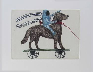 Original Conceptual Science Printmaking by Dianne Murphy
