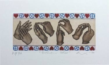 Original Figurative Language Printmaking by Dianne Murphy
