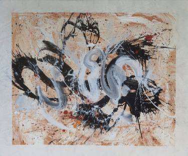 Original Abstract Expressionism Abstract Painting by Bagya Art Gallery