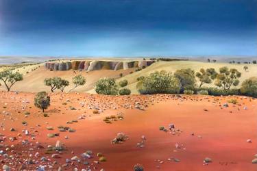 Original Contemporary Landscape Paintings by Lyn Graham