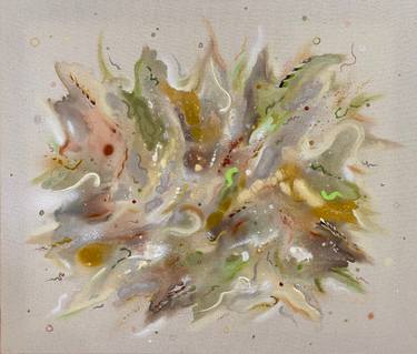 Original Abstract Expressionism Abstract Painting by Mike Wagener