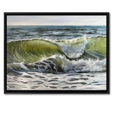 Original Contemporary Seascape Painting by Sabine Schramm