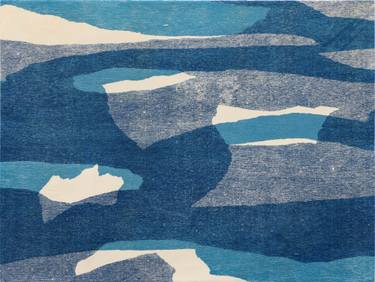 Original Fine Art Abstract Printmaking by Jessi Wong