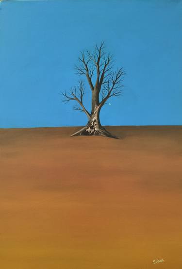 Original Realism Landscape Painting by Subodh Singh
