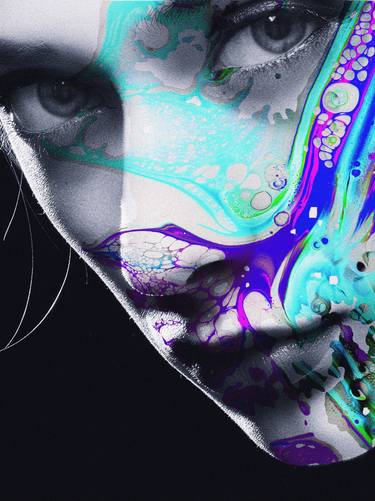 Original Abstract Expressionism Abstract Digital by Diogo Cruz