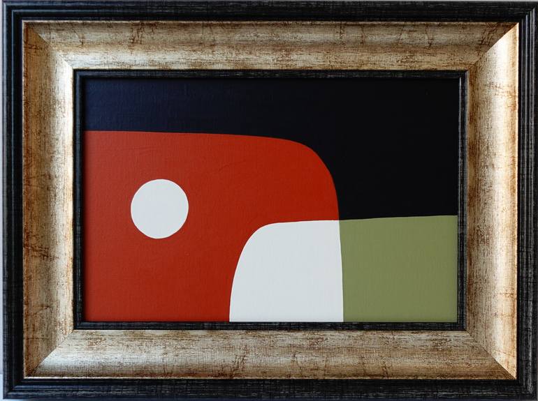 Original Black & White Abstract Paintings by Guy Cardon