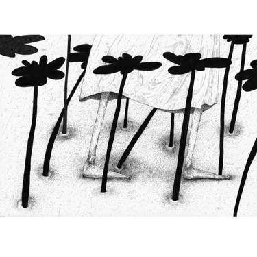 Original Conceptual Body Drawings by Aleksandra Slepchuk