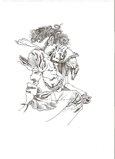 Original Conceptual Mortality Drawings by Eduardo Bustos Segovia