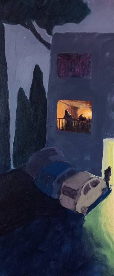 Original Abstract Expressionism Home Paintings by Luigi Iona
