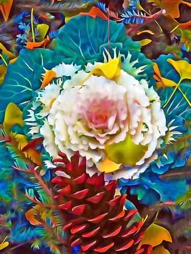 Original Expressionism Botanic Photography by Mark Ross