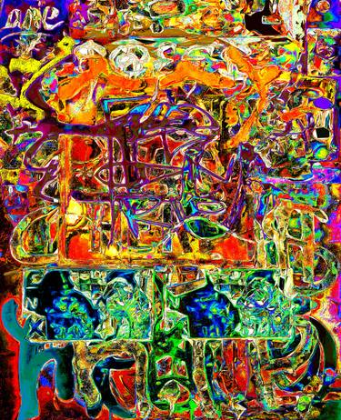 Original Street Art Graffiti Mixed Media by Mark Ross