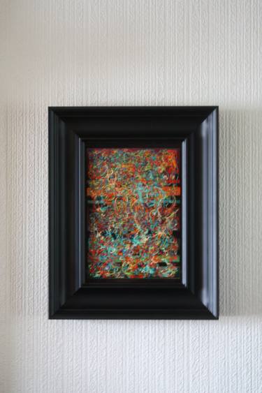 Original Abstract Religion Painting by Carl Hawthorn