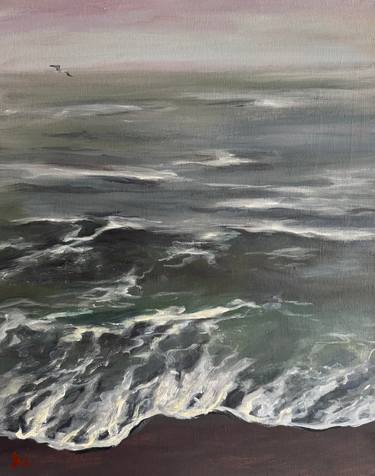 Original Realism Seascape Painting by Irina Krasnykh