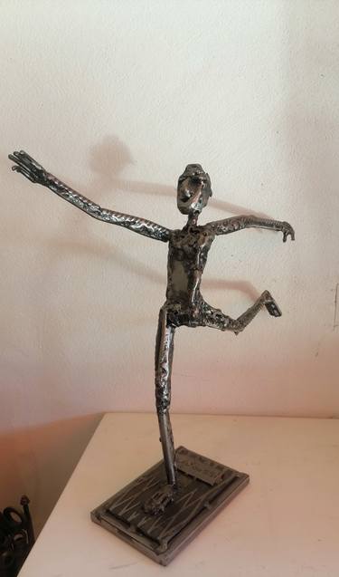 Original Art Nouveau Health & Beauty Sculpture by Abdelhaq Elyoussi