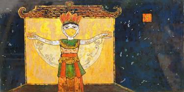 Original Art Deco Culture Paintings by Nguyễn Mạnh Cường