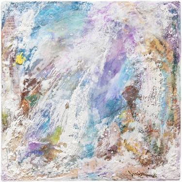 Original Conceptual Abstract Painting by Misako Oba