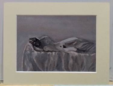 Original Abstract Expressionism Body Painting by Clive Suffield-Thompson