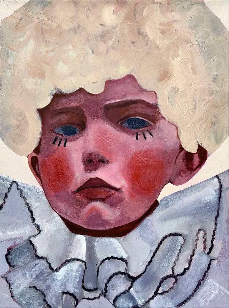 Original Contemporary People Paintings by Zena Blackwell