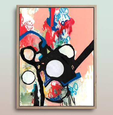 Original Abstract Expressionism Abstract Painting by Tim Green