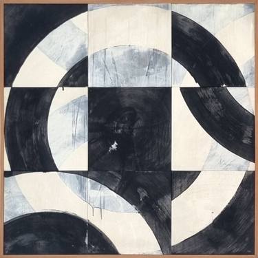 Original Geometric Abstract Painting by James D Wilson