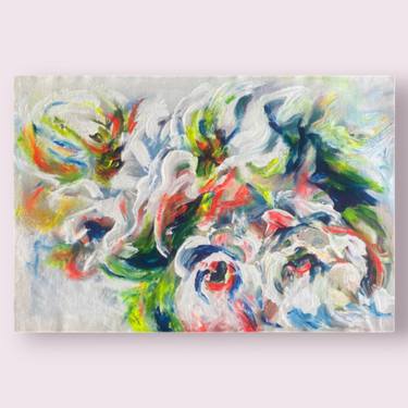 Original Algorithmic Floral Paintings by Oksana Almiz