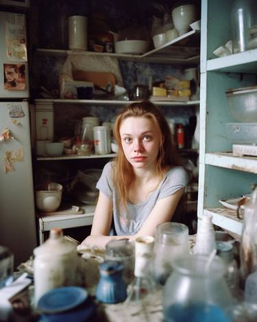 Original Artificial Intelligence People Photography by Toma Gerzha