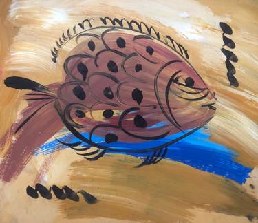 Original Abstract Classical Mythology Paintings by Shenouda Esmat