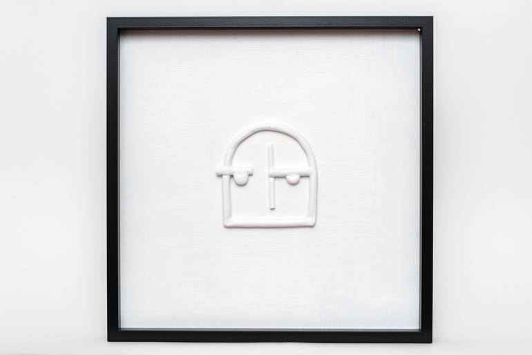 Original Abstract Portrait Sculpture by Sasha Mingia