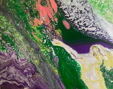 Original Abstract Nature Painting by Eteri Nioradze
