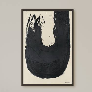 Original Abstract Expressionism Abstract Printmaking by Rebecca Anne Maclean