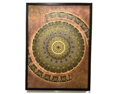 Original Conceptual Abstract Mixed Media by Sup Kaluskar