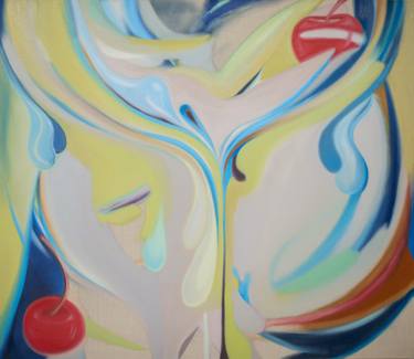 Original Abstract Expressionism Abstract Paintings by Gala Bell