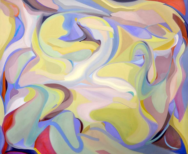 Original Fine Art Abstract Paintings by Gala Bell