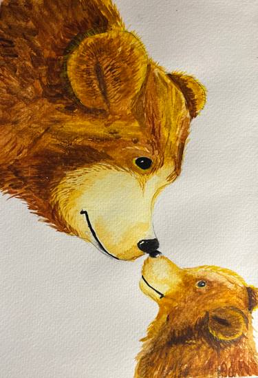 Print of Fine Art Animal Paintings by Elena Fursenko