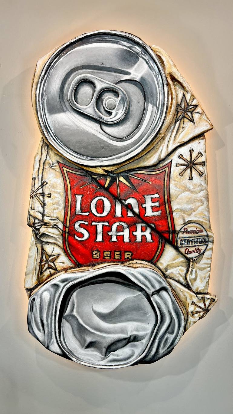Original Conceptual Pop Culture/Celebrity Sculpture by Ken Womack