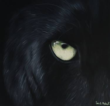 Original Photorealism Animal Paintings by Tristan Saint Michel