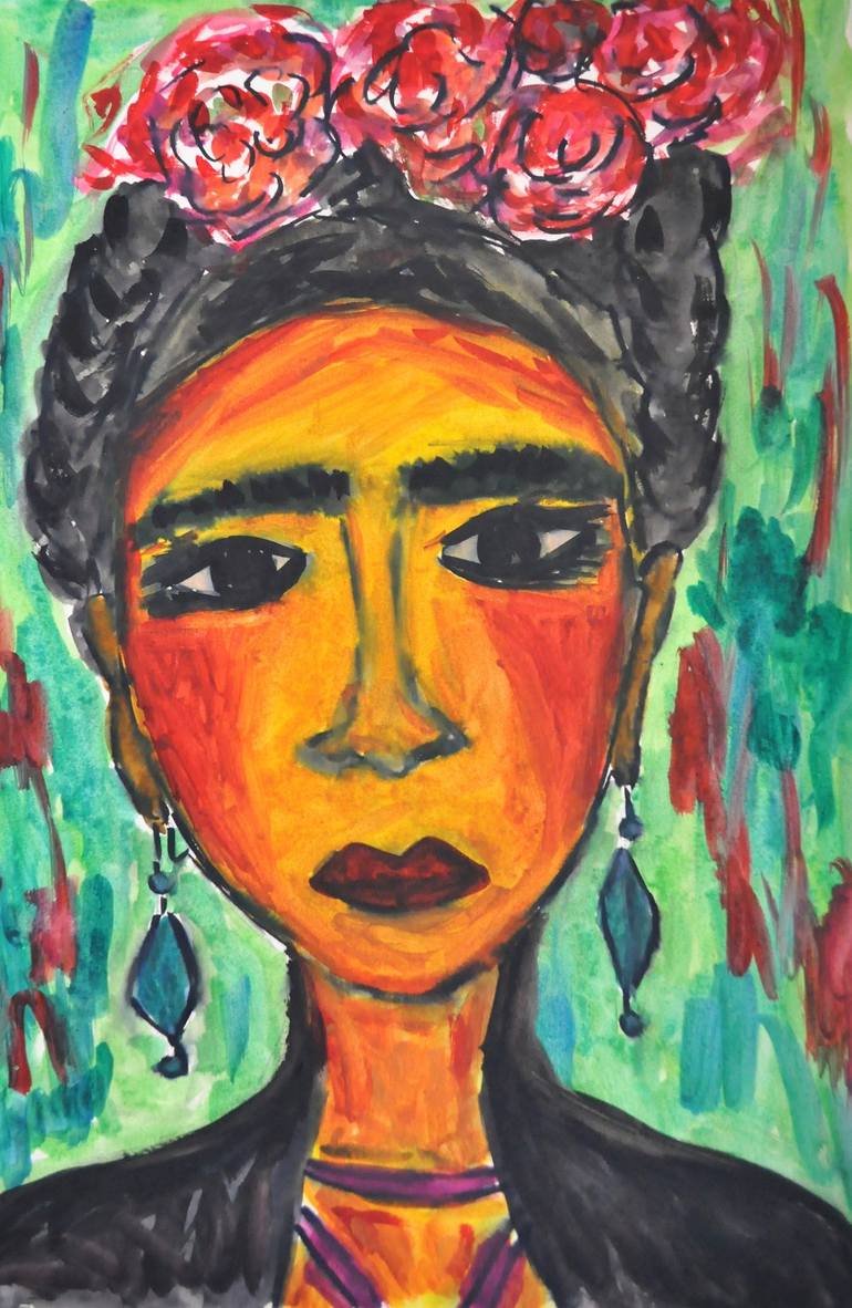 Original Figurative Women Drawings by Natalya Mougenot