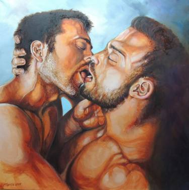 Original Fine Art Men Painting by Marco Artstudio