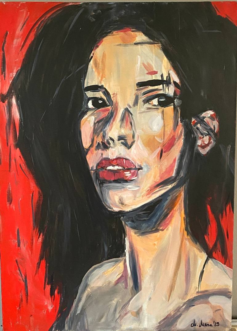 Original Portraiture Portrait Paintings by Marina Mera