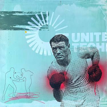 Original Figurative Popular culture Printmaking by Chris Macfarlane