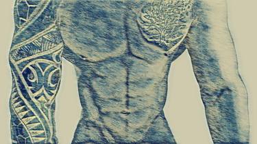 Original Digital Art Body Photography by Andrew Kyle
