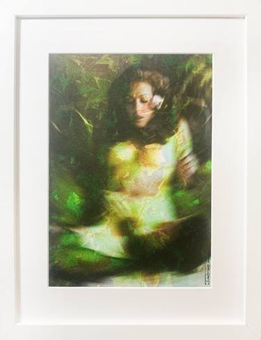 Original Conceptual Erotic Printmaking by Marly  Indigo