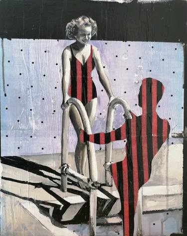 Original Art Deco Women Paintings by Chiara Napolitano