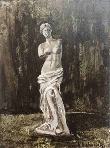 Original Abstract Expressionism Classical mythology Paintings by Natalia Kichatova