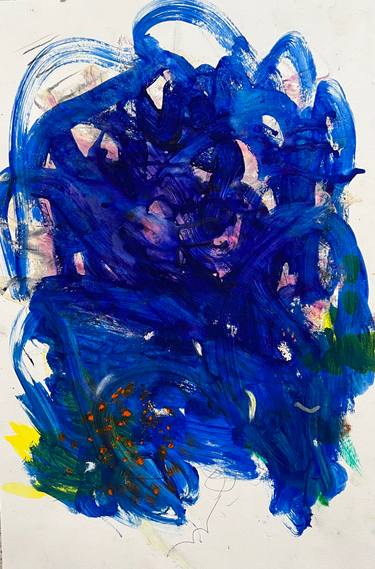 Original Abstract Expressionism Abstract Painting by Sean Hemeon