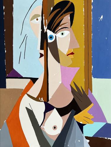 Original Contemporary Love Painting by Marcelo Ferreira